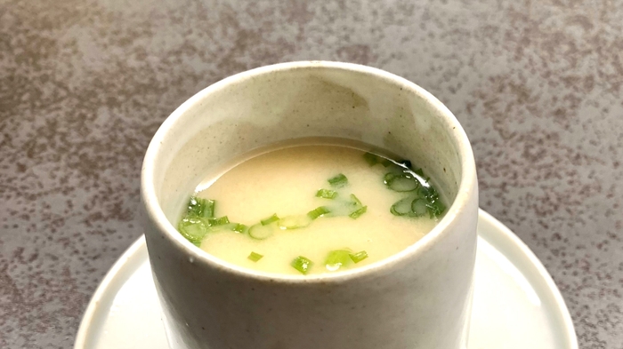 MCTオイル乳化・味噌汁