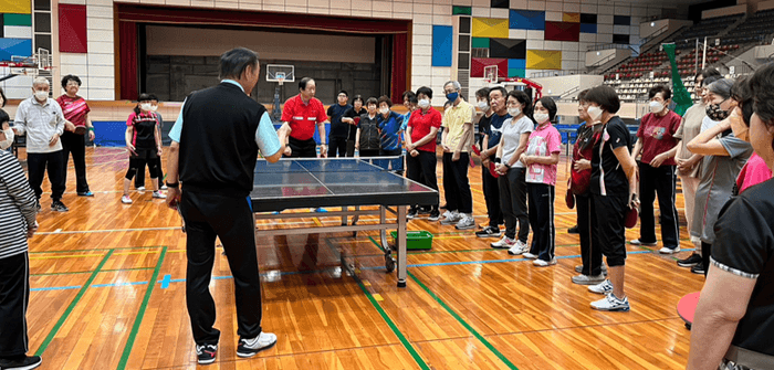 令和5年(2023年)に実施した健康スポーツ教室の様子