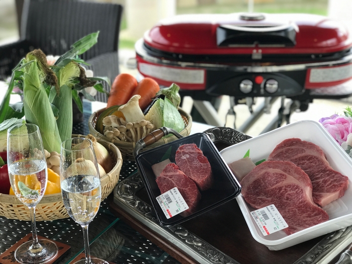 椚座牛食材見本 BBQ用4人前