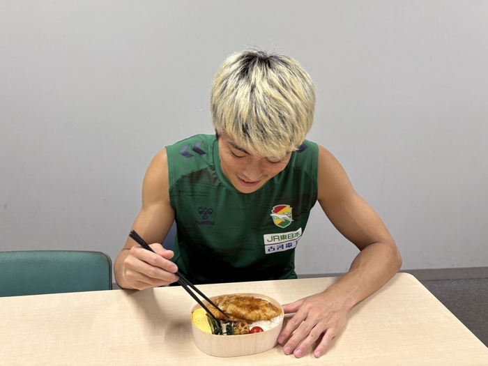 03田中和樹選手_試食