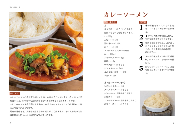 代表的なクメール料理「カレーソーメン」