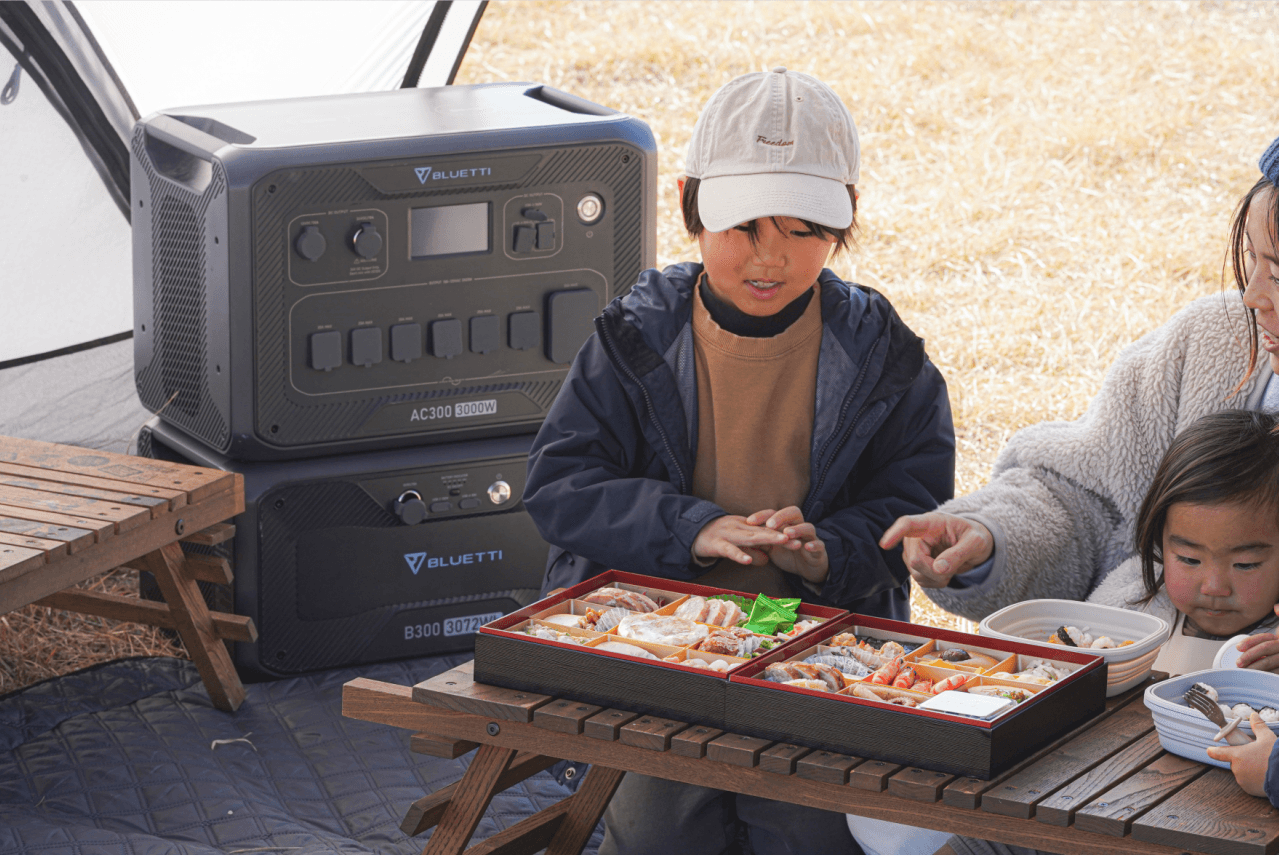 家庭用バックアップ電源AC300+B300