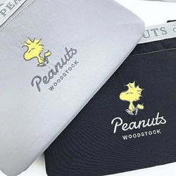 スヌーピーのバッグはかわいいだけじゃない。ポケット多数と機能性抜群な2ルームショルダーバッグです。