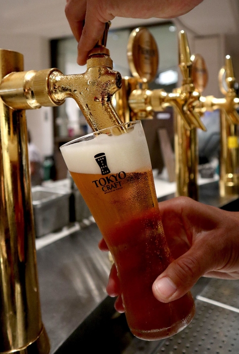 Bar&Tapas Celona:ご提供中のTOKYO CRAFT樽生イメージ