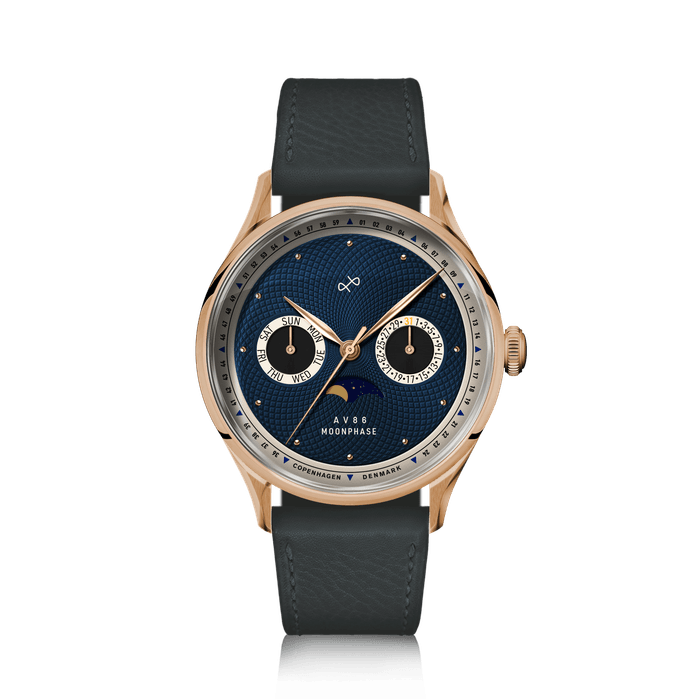 1968 Moonphase, Rose gold / Dark Blue