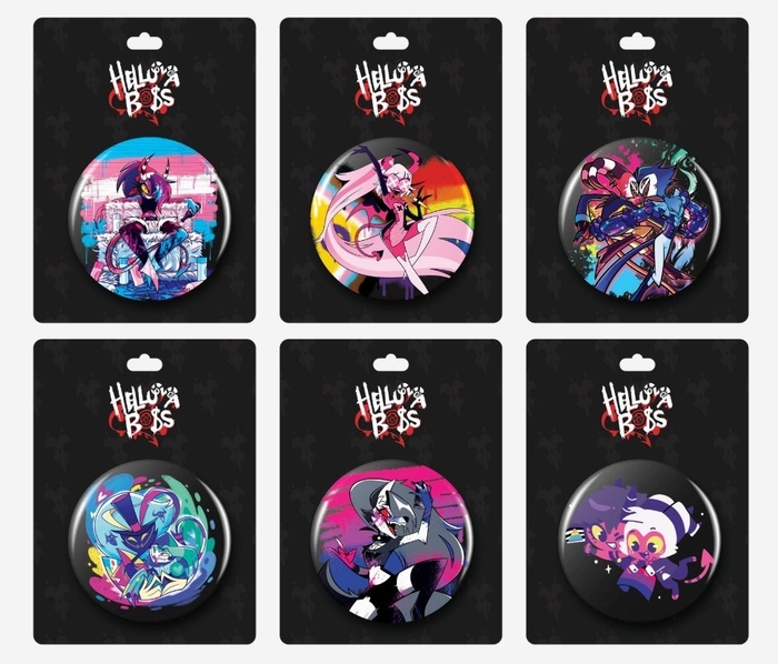 HELLUVA BOSS 缶バッジ(全6種)