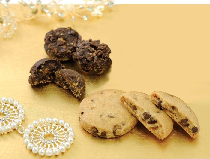 ヴィーガンチョコクランチ、チョコチップクッキー　グルテンフリー