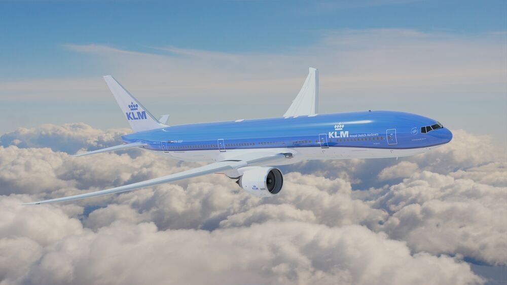 KLMオランダ航空 B777‐200型機