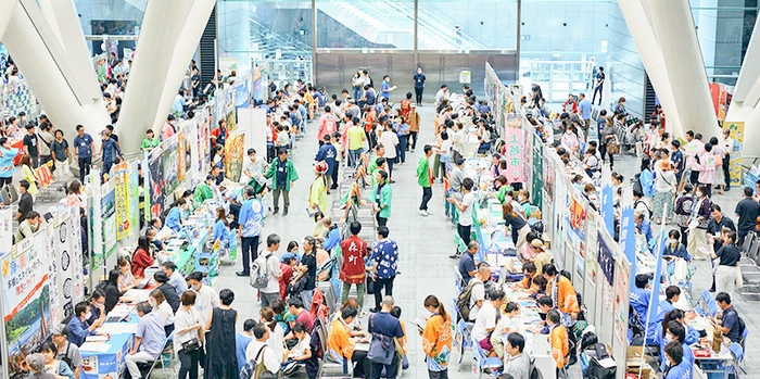 ふるさと回帰フェア昨年の模様