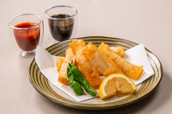 かじきの一口春巻き 2つのソースで
