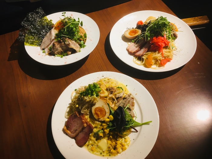 各種ラーメンパスタ