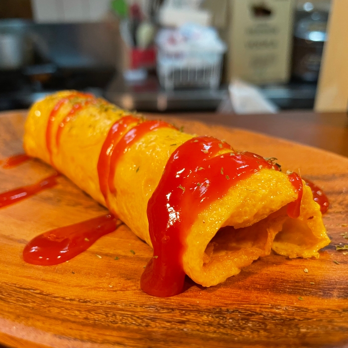 うまい棒の卵巻き!