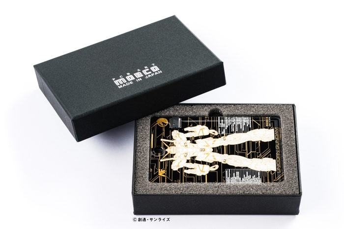 FLASH ユニコーンガンダム Ver.TWC 基板アート ICカードケース 箱入り