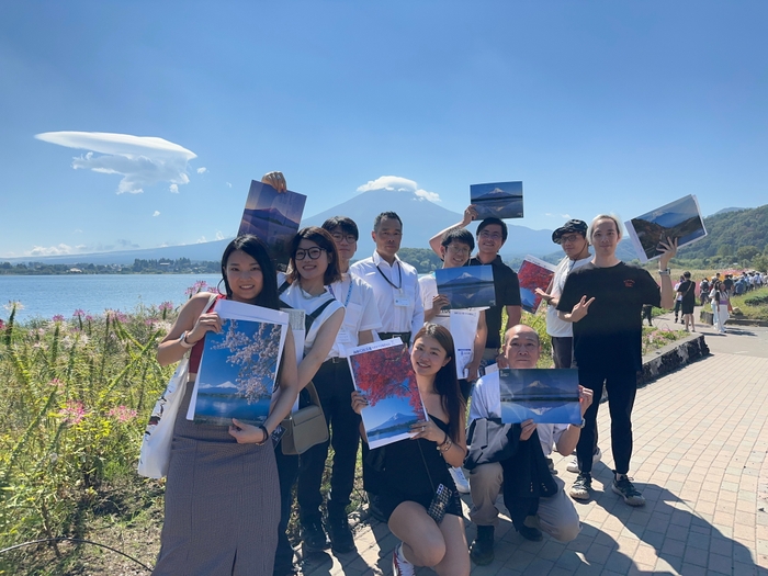 (富士河口湖町観光課 外川課長と台湾人インフルエンザ)