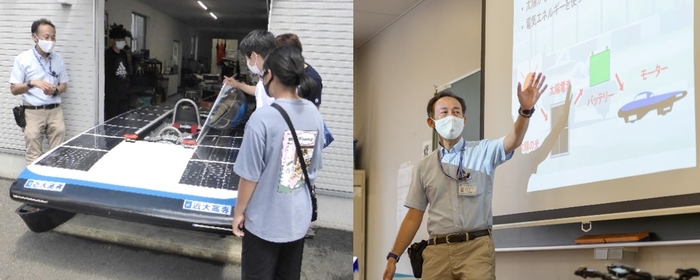 昨年度の体験授業の様子