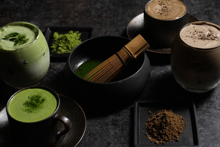狭山茶から抹茶とほうじ茶を使ったラテやカクテル
