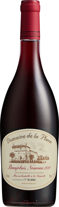ドメーヌ・ド・ラ・プラス ボージョレ・ヌーヴォー 2020