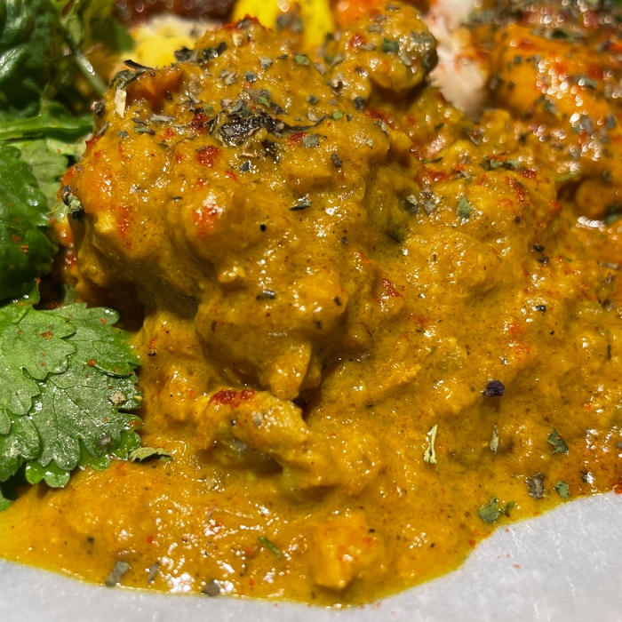 真鯛とパーブのカレー