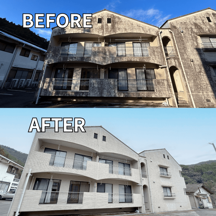 SKAT工法のBEFORE/AFTER