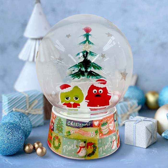 「クリスマス水なしスノードームづくり」 イメージ