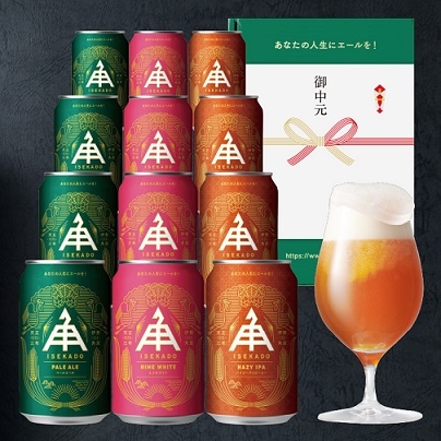 ISEKADO缶3種12缶セット(税込み・送料無料)