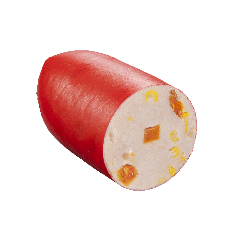 チキン&ベジタブル 断面ななめ