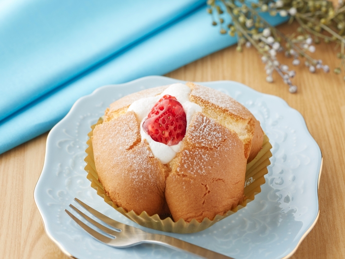 ふわっと苺のケーキ画像(画像はイメージです。)