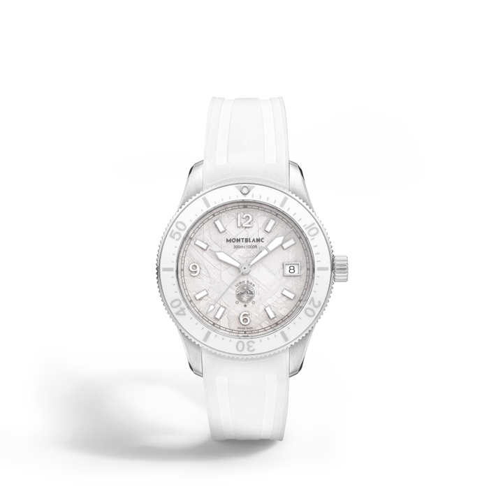 モンブラン アイスシー オートマティック デイト ゼロ オキシジェン 38mm(ホワイトダイヤル)