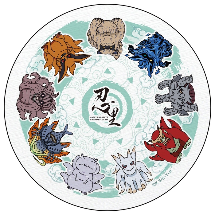 ▲忍里尾獣コレクション「白雲石コースター」／1,000円（税込）