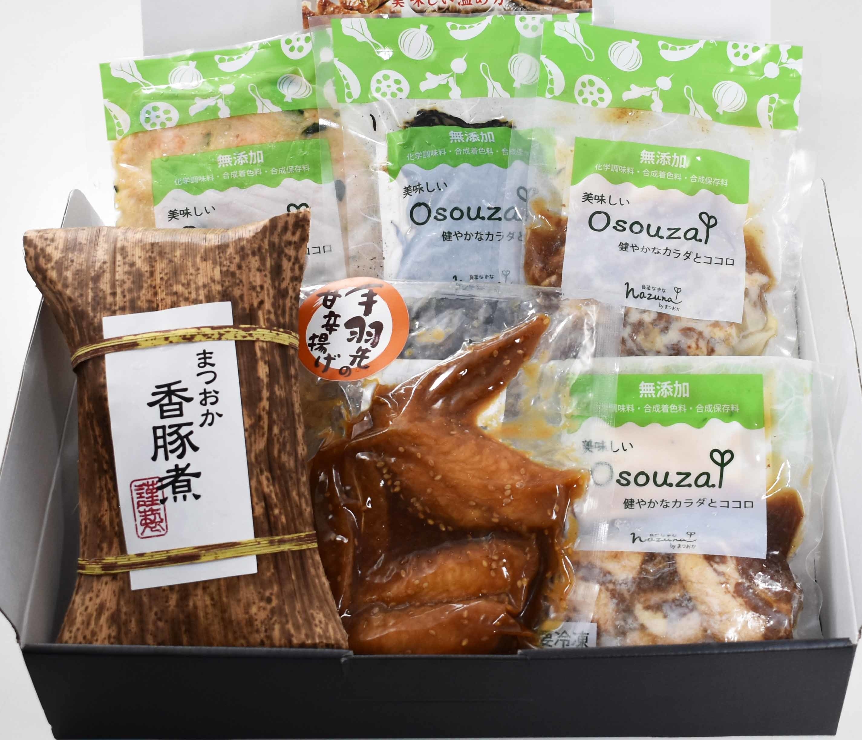 香豚煮+手羽先+人気の惣菜セット