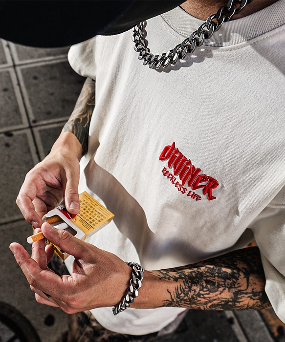 Crimson Logo TEE(オフホワイト)