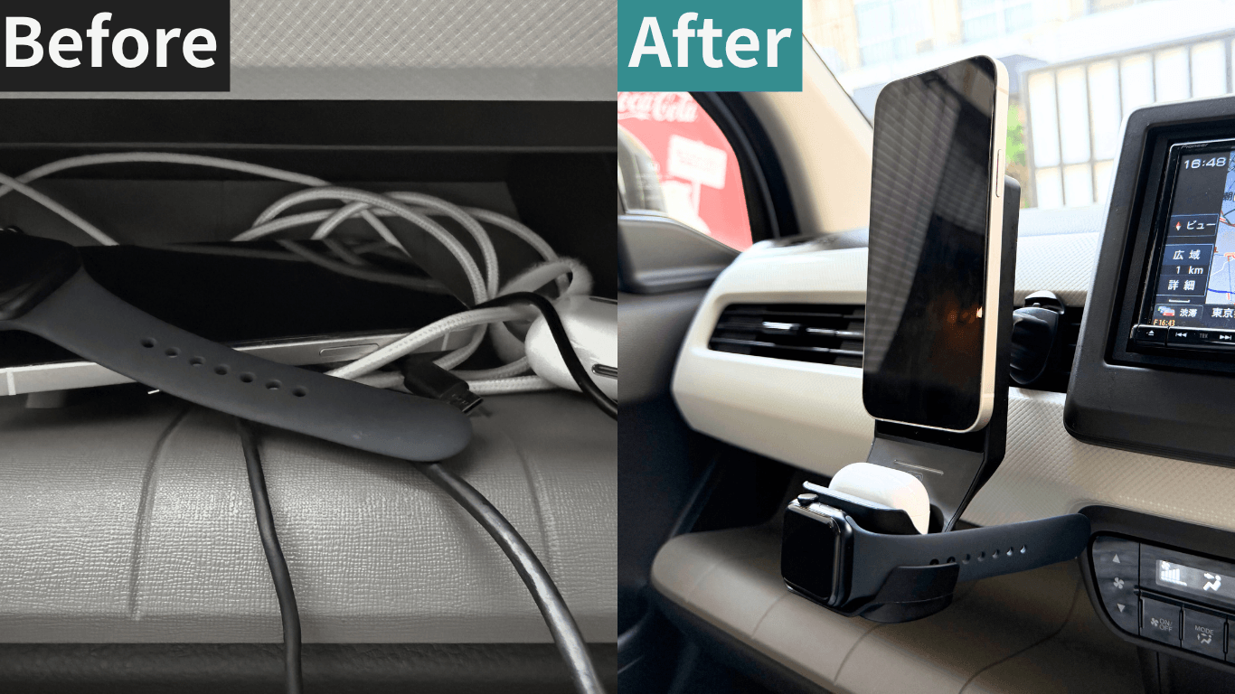 ワイヤレスでスッキリ