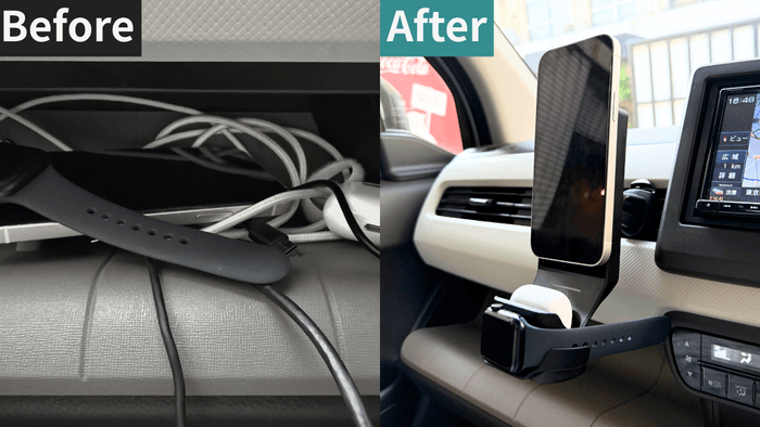 ワイヤレスでスッキリ