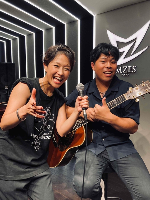 ゆあさみちる(左)と木川尚紀(右)