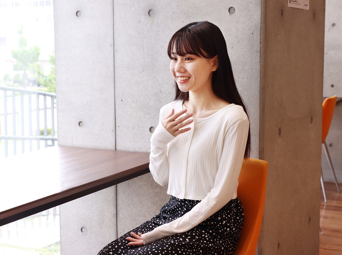 外国語学部4年 佐山奈乃子さん