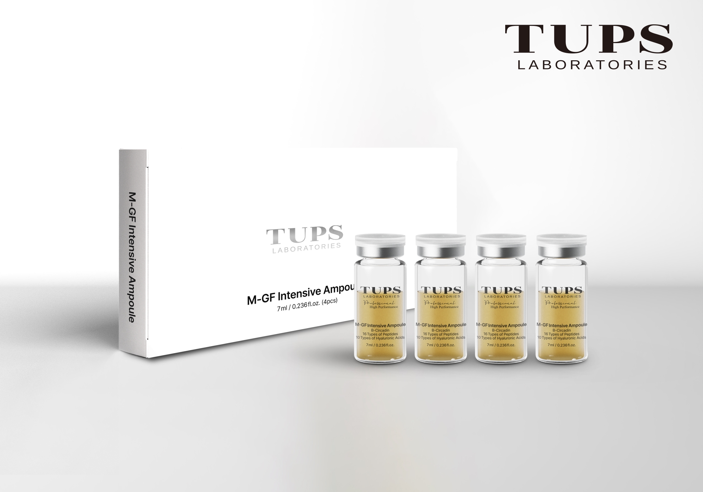 TUPS 集中ケア美容液:TUPS Pro High Performance M-GF Intensive Ampoule