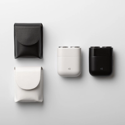 デザイン家電ブランド「±0」が、コンパクトで 旅行や出張に便利な「ミニシェーバー」を5月22日に発売