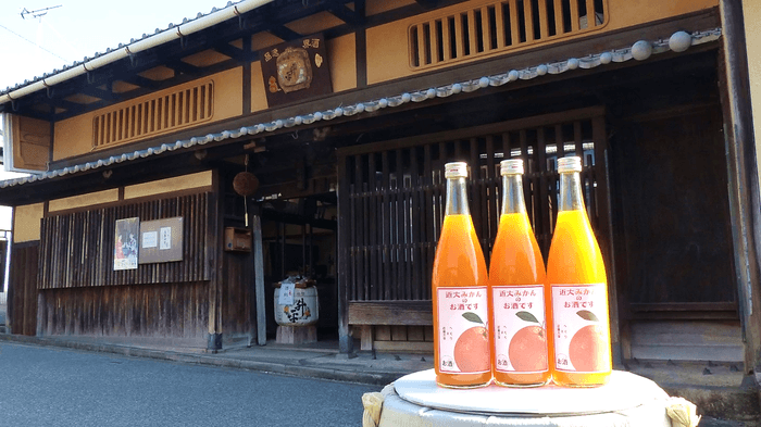 近大みかんのお酒です
