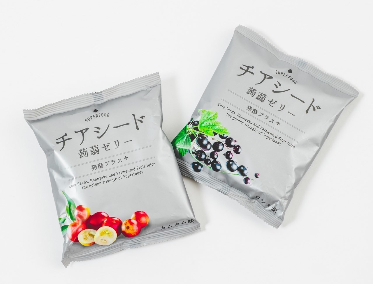 チアシード蒟蒻ゼリー 発酵プラス パッケージ