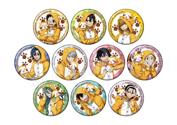 ・トレーディンググリッター缶バッジ 全10種