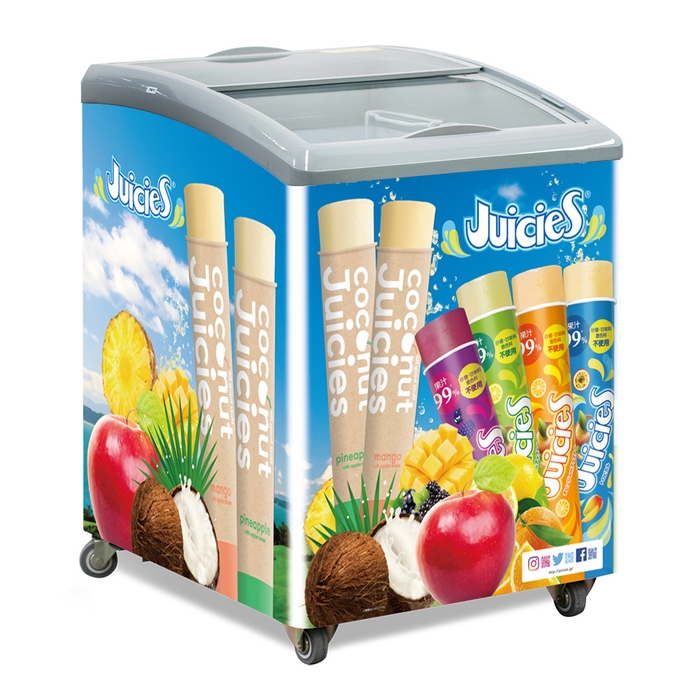 <Juicies ココナッツシリーズ 2018年冷凍庫画像>