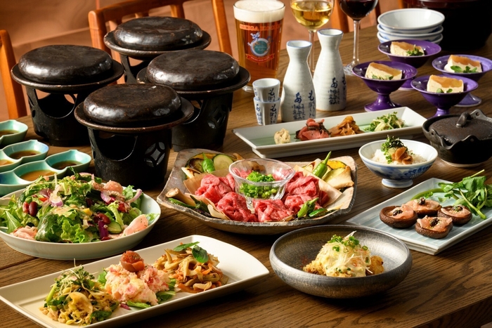 HAKKO 焼きしゃぶコース(イメージ)