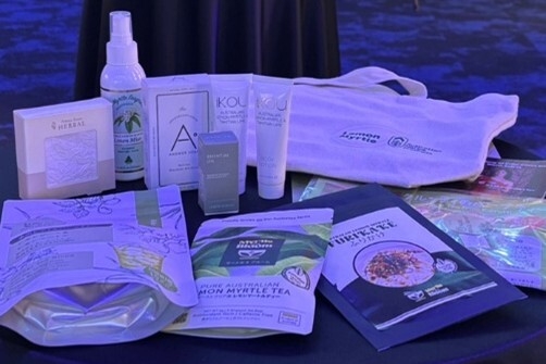 <日本国内で販売されているレモンマートル使用製品>