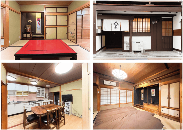 2階には、4部屋、間取りの違う部屋をご用意。どの部屋を、どんな形で使ってもOK!の楽しみ方が発見できます!