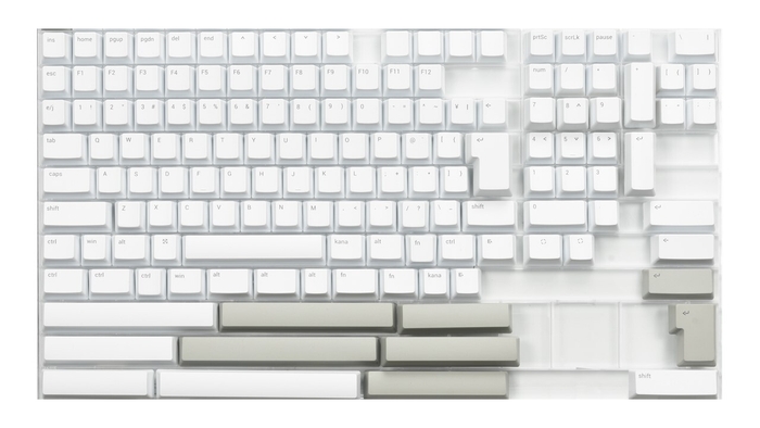『GRAPHT Designer Keycaps Matte White』(JPUS配列対応、158キー)