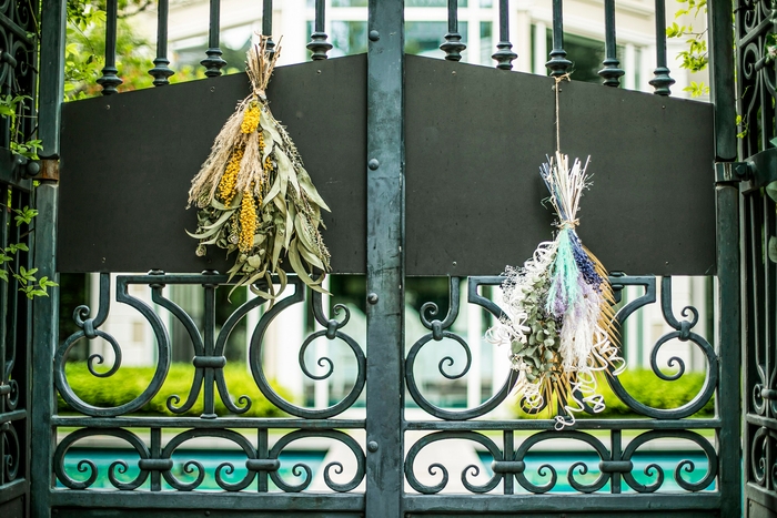 季節の花&スワッグ作りイメージ