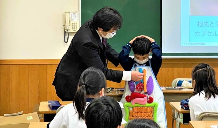 昨年のお薬教室の様子
