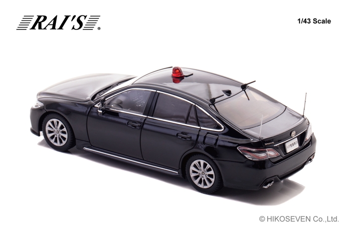 1/43 トヨタ クラウン (ARS220) 2022 警察本部警備部要人警護車両：左後