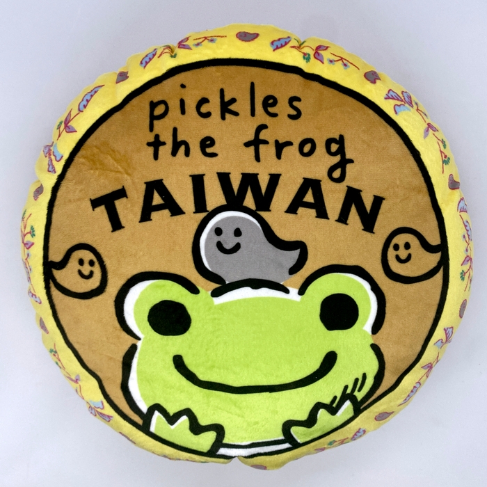 pickles the frog×TAIWAN 台湾クッション(丸)表