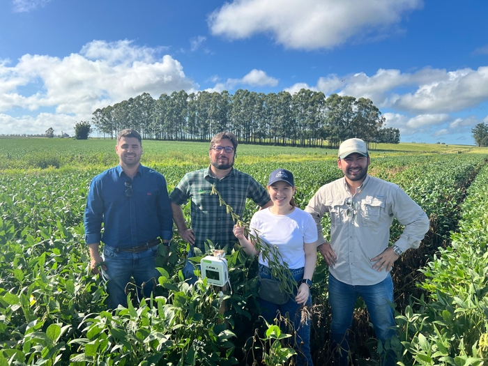 リオグランデ・ド・スル州で行ったe-kakashi実証試験の模様